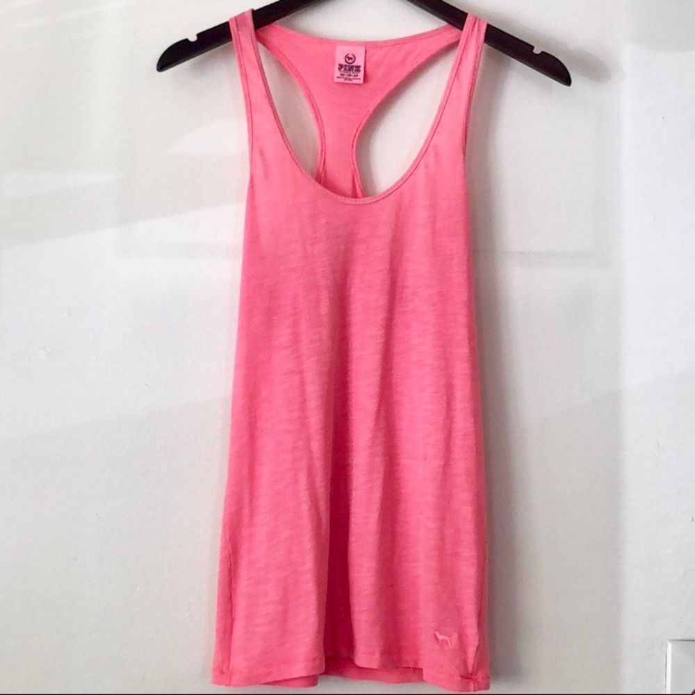 Victoria Secret PINK tank in bright pink
